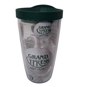 Tervis Tumbler Cup Grand Cypress Golf Club 16oz Clean Green Isulated Orlando FL